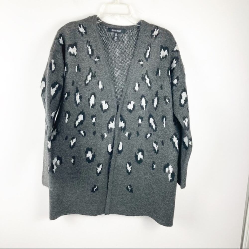 Ellen Tracy Downtown Glam Sweater Cardigan Sz M